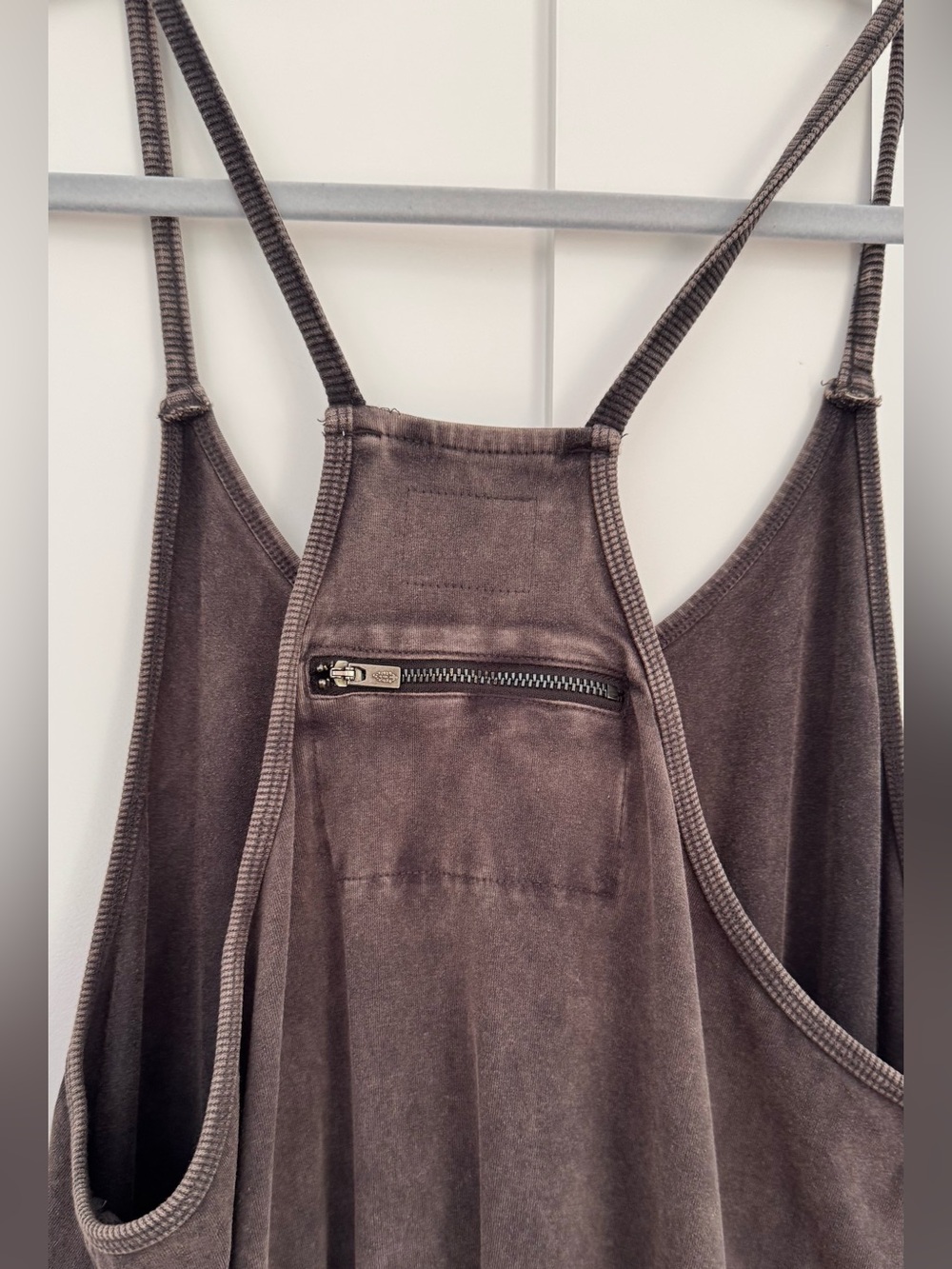 Free People FP Movement Hot Shot Onesie in mocha - Picture 5 of 7